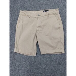 ADRIANO GOLDSCHMIED Shorts Mens 30 Slim Wanderer Beige Walking Bermuda